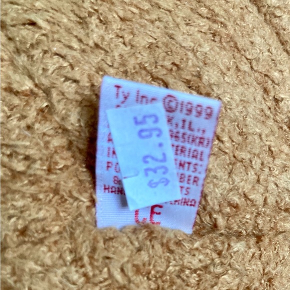 Ty”Fuzz”beanie baby,buddy&large buddy set - Picture 12 of 12